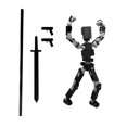 thumbnail image 1 of Nova 13 Action Figure Dummy 13 Action Figure, 3d Printed Toys Lucky Titan 13 Action Figure with Multiple Accessories, Dummy 13 Multi-Jointed Movable, Gifts for Boys and Girls Black, 1 of 2