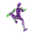 thumbnail image 1 of Nova 13 Action Figure Dummy 13 Action Figure, 3d Printed Toys Lucky Titan 13 Action Figure with Multiple Accessories, Suitable for Collectors, Desktop Decoration Purple, 1 of 6