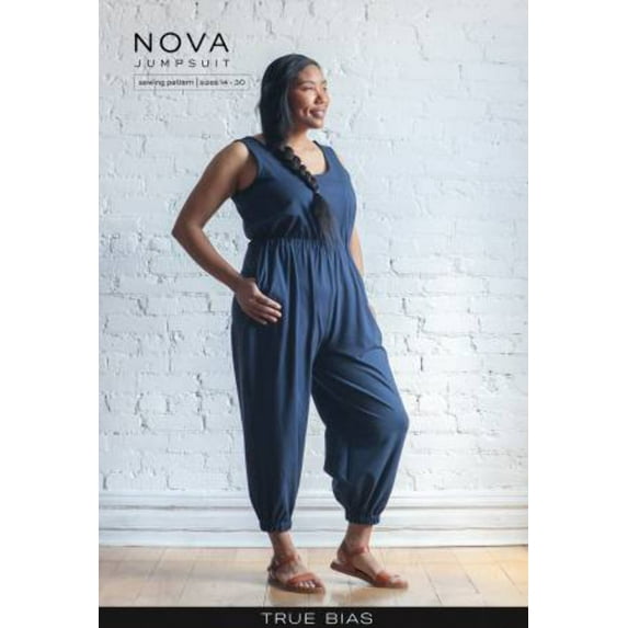 Nova Jumpsuit Pattern - True Bias