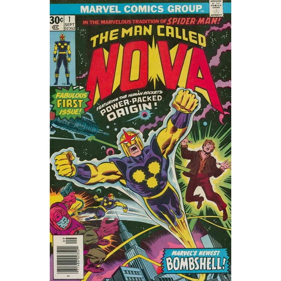 Nova (1st Series) #1 VF ; Marvel Comic Book