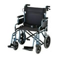 Nova 22 Wide Transport Chair w/ 12 Inch rear wheels HSA/FSA Eligible ...