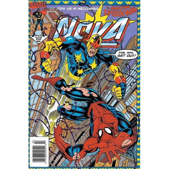 Nova (2nd Series) #3 (Newsstand) VF ; Marvel Comic Book