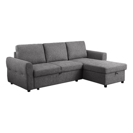 Nova 3-piece Upholstered Motion Reclining Sofa Set Dark Grey