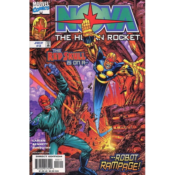 Nova (3rd Series) #3 VF ; Marvel Comic Book