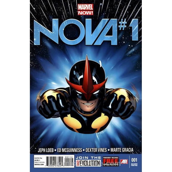 Nova (5th Series) #1 (2nd) VF ; Marvel Comic Book