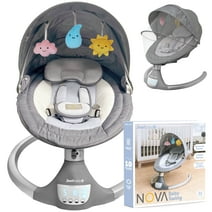 Nova Baby Swing for Newborns - Electric Motorized Infant Swing, Bluetooth Music, 10 Preset Melodies, Remote (2024 Model) - Jool Baby