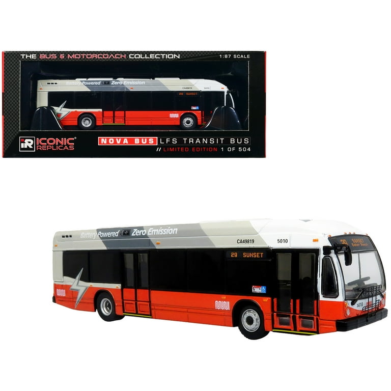福袋 | レディースファッション通販【公式】 Nova  MUNI Francisco San Bus Transit Electric LFSe Bus ボード