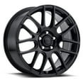 thumbnail image 1 of Nova Custom Wheel 17x8 inch 5-114.3 Bolt-Pattern 40 Offset Gloss Black Rim Style Mesh for Passenger/SUV, 1 of 2