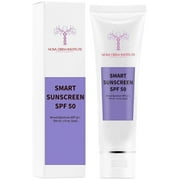 Nova Derm Institute Smart Sunscreen SPF 50 Daily Face Mineral Sunscreen Lotion, Adult 1.6 oz