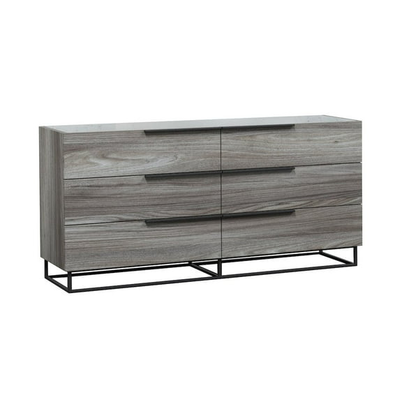 Nova Domus Enzo Italian Modern Grey Oak Dresser