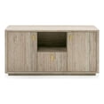 thumbnail image 1 of Nova Domus Roma - Modern Travertine + Gold File Cabinet, 1 of 4