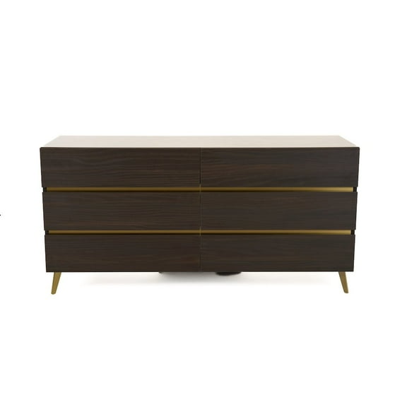 Nova Domus Velondra - Modern Eucalypto + Marble Dresser