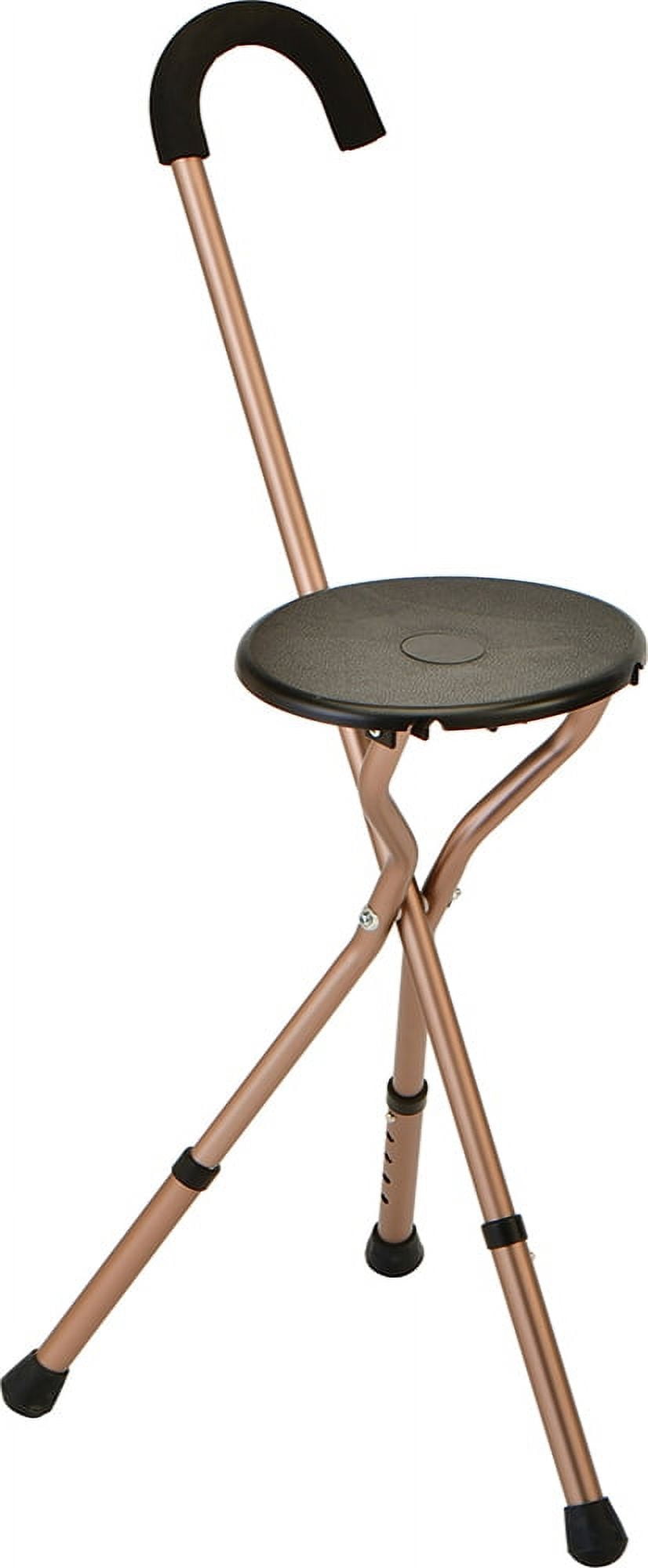 Nova Folding Seat Cane, Lightweight \u0026 Adjustable #3091, Great for Travel, Events \u0026 Walking