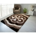 thumbnail image 1 of Nova Furniture 3d Shaggy Brown-beige Area Rug - 3d999, 1 of 1