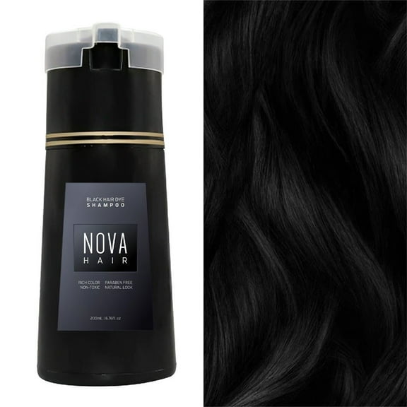 Nova Hair Dye Shampoo,Nova Hair Instant Dye Shampoo,Nova Hair Instant Dye Shampoo for Men & Women