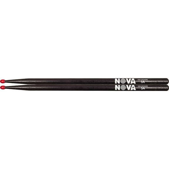 Nova Hickory Drum Sticks Black 5AN