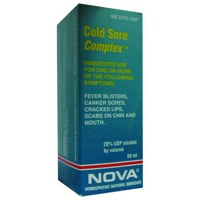 Nova Homeopathic Cold Sore Complex, 1.7 Oz