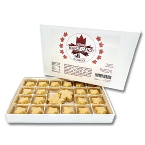 Nova Maple Candy - Pure Maple Sugar Leaf Candy (8 Ounces)