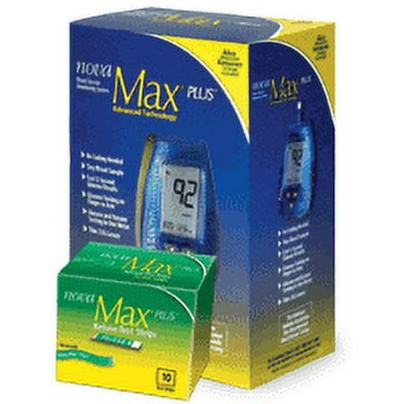 Nova Max Plus Blood Glucose Monitoring System