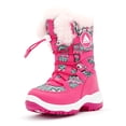 thumbnail image 1 of Nova Mountain Boys Girls Little Kids Winter Snow Boots NF-NFWB840-FuchsiaMulti-8, 1 of 6