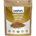 thumbnail image 1 of Nova Nutritions Certified Organic Whole Cumin Seeds 16 OZ (454 gm), 1 of 4