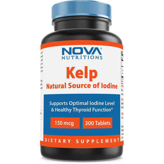 Nova Nutritions Kelp 150 mcg 300 tablets