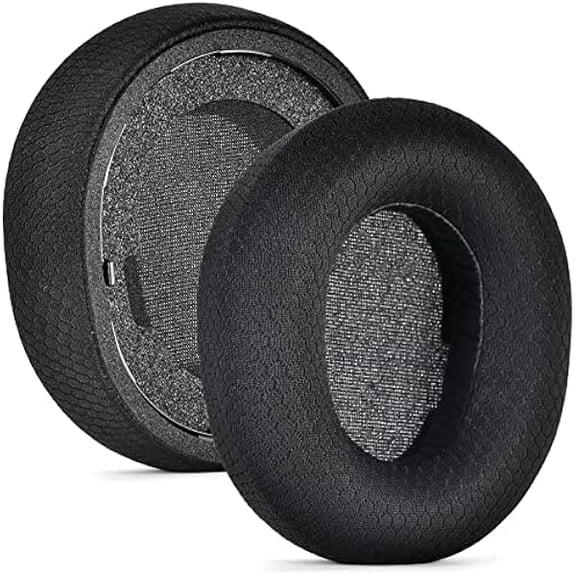 Nova Pro Wireless Earpads - defean Replacement Ear Cushion Compatible with Steelseries Arctis Nova Pro Wireless Headphones(Do Not fit SteelSeries Arctis Nova 7 Model) (Black Breathable Fabric)