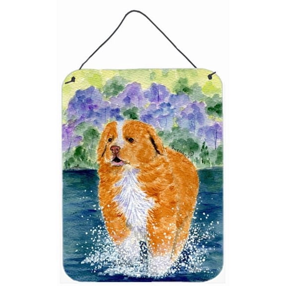 Nova Scotia Duck Toller Aluminium Metal Wall Or Door Hanging Prints