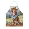 thumbnail image 1 of Nova Scotia Duck Tolling Retriever Cowboy Welcome Apron 27 in x 30 in, 1 of 5