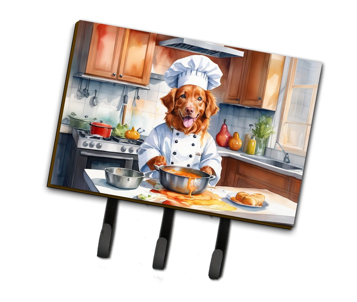 Nova Scotia Duck Tolling Retriever The Chef Leash or Key Holder 6 in x 9 in