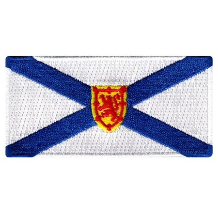 Nova Scotia Flag Embroidered Iron-on Patch