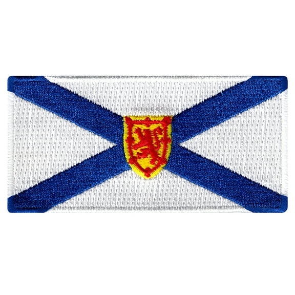 Nova Scotia Flag Embroidered Iron-on Patch