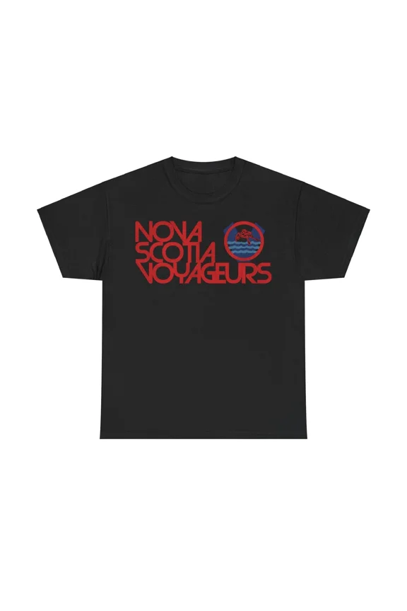 Nova Scotia Voyageurs Red Logo Retro Hockey Team Heritage Unisex T-Shirt, up to size 5XL