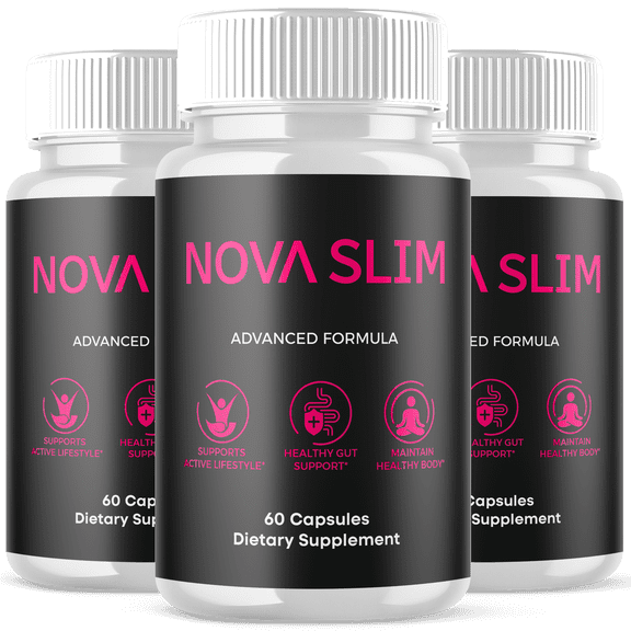 Nova Slim Advanced Formula Pills Supporting Energy and Healthy Lifestyle NovaSlim 180 Capsules