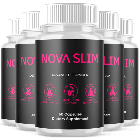 Nova Slim Advanced Formula Pills Supporting Energy and Healthy Lifestyle NovaSlim 300 Capsules