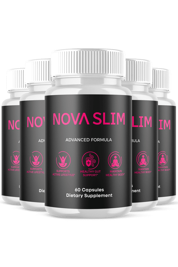 Nova Slim Advanced Formula Pills Supporting Energy and Healthy Lifestyle NovaSlim 300 Capsules