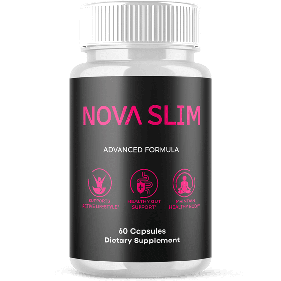 Nova Slim Advanced Formula Pills Supporting Energy and Healthy Lifestyle NovaSlim 60 Capsules