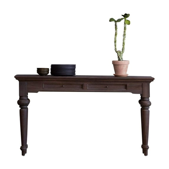 Nova Solo Console Table Teak Wood