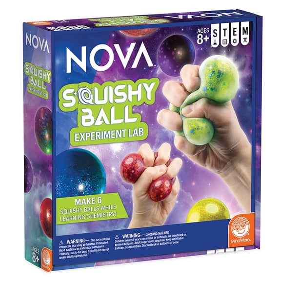 Nova Squishy Ball Experiment Lab, (Hardcover)