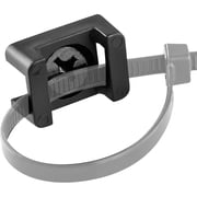 Nova Supply Cable Tie Mounts with Screws, Black, 100 Pack