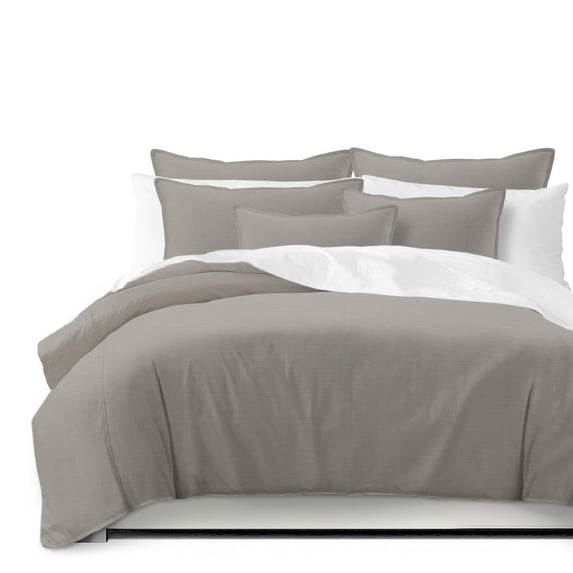 Nova Taupe Coverlet Set Twin