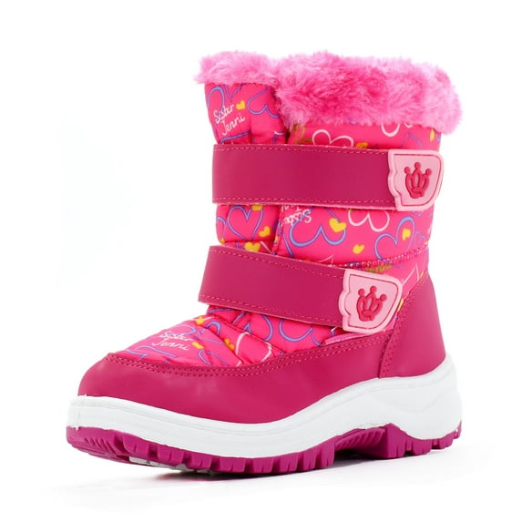 Nova Utopia Boys Girls Snow Boots NFWB119 Fuchsia 13