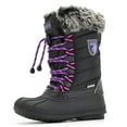 thumbnail image 1 of Nova Utopia Boys Girls Snow Boots NFWB830 Black 4, 1 of 6