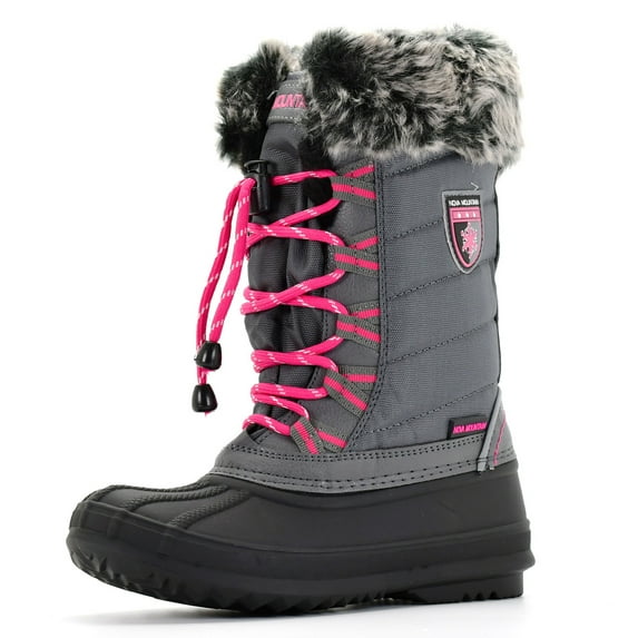 Nova Utopia Boys Girls Snow Boots NFWB830 Grey 3