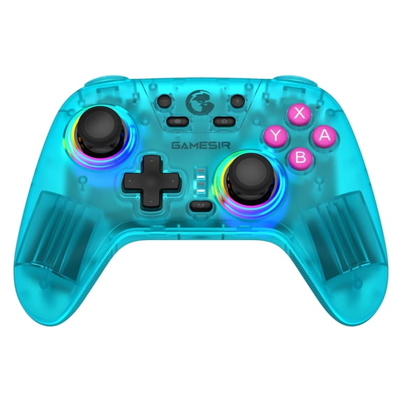Nova Wireless Pro Controller - /Lite/OLED, Hall Effect Joysticks, RGB LED, Turbo, Programmable, Motion Control, Wake Up Function (Green)