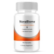 NovaBiome Advanced Gut Formula, Nova Biom Daily Support (60 Chewables)