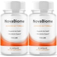thumbnail image 1 of NovaBiome Advanced Gut Support Pills Advanced Energy Vitamin Supplement Nova Biome 120 Capsules, 1 of 8