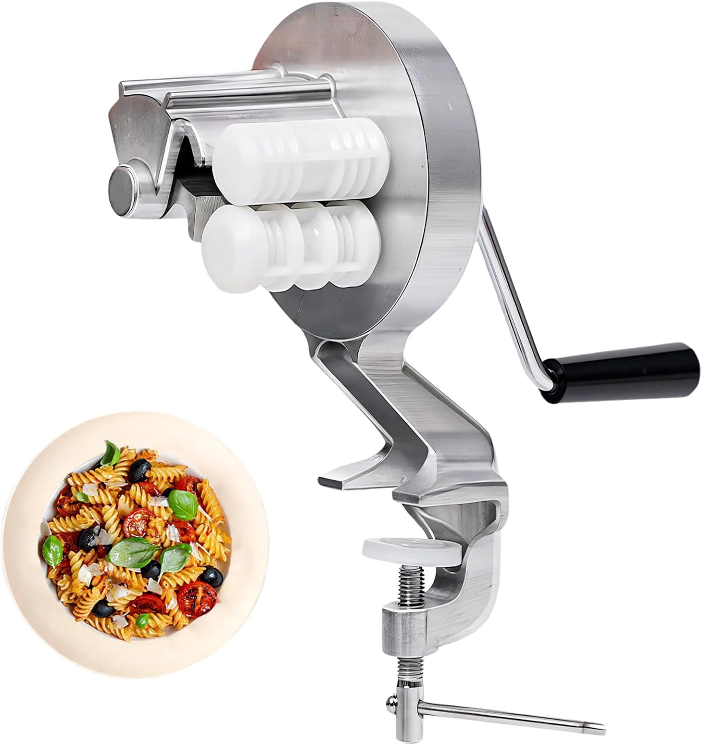 NovaBreeze Pasta Maker Machine:Pasta Roller Machine for Macaroni Lovers ...