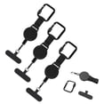 NovaBreeze Retractable Phone Tether Anti-Theft Lanyard 3PCS - Walmart.com