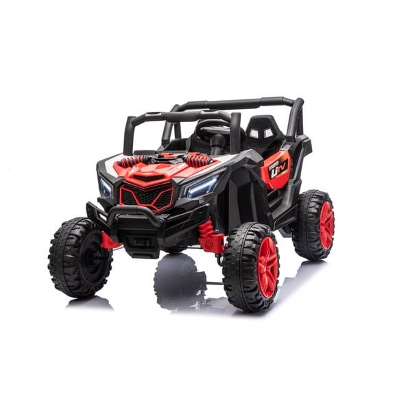 NovaDrive 12V 7Ah Kids Ride On Electric UTV with Parent Remote Control, Bluetooth Music, LED Lights, Perfect Ride On Toy Car for Boys & Girls Ages 3+